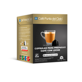 16 Cápsulas Café con Leche compatibles DG